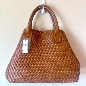 Anthropologie Woven Tote Bag - Brand New w/ Tags